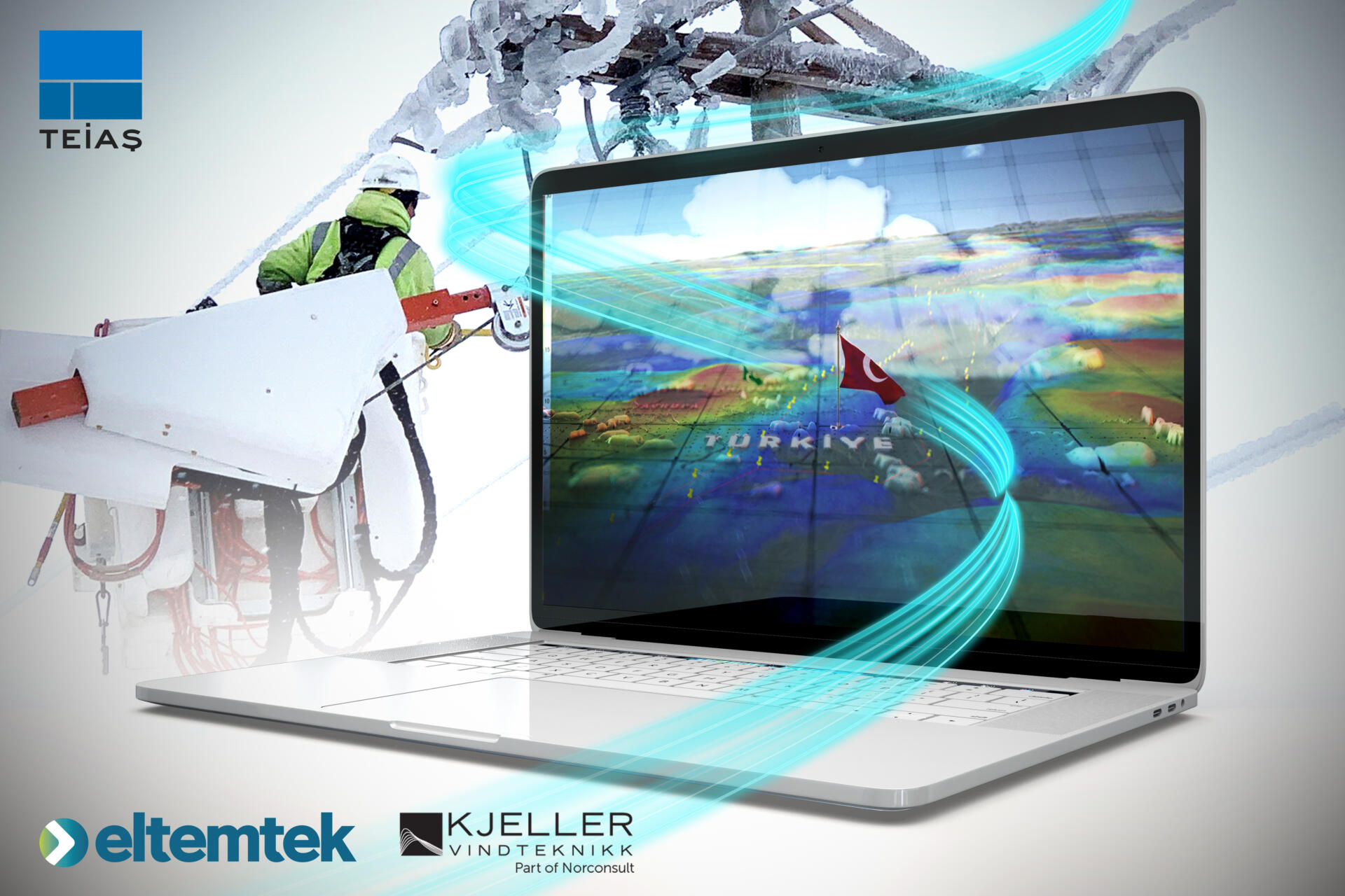 Kjeller Vindteknikk to deliver Turkey’s Ice and Wind Load Maps to TEİAŞ together with Eltemtek + video
