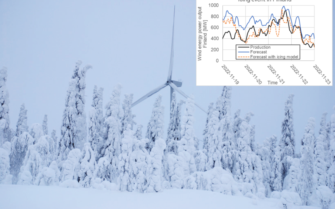 Case study: Wind energy icing loss forecasts for network operator Fingrid